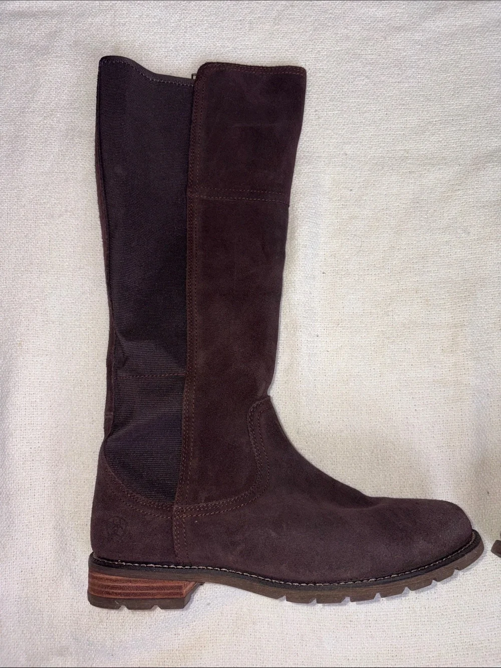 Ariat Dark Brown Suede Over-the-Knee Riding Boots